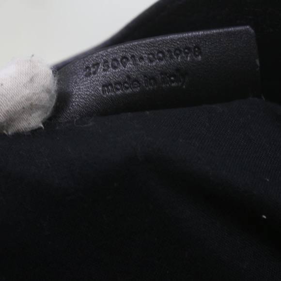 SAINT LAURENT Cavas Chyc Hand Bag Leather Navy 275091 Auth am5374 - Picture 11 of 16